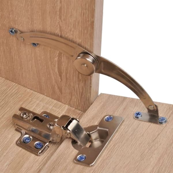 vidaXL Servant og baderomsmøbler 8 deler beige