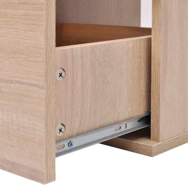 vidaXL Kylpyhuoneen kaluste- ja allassarja 7 osaa beige
