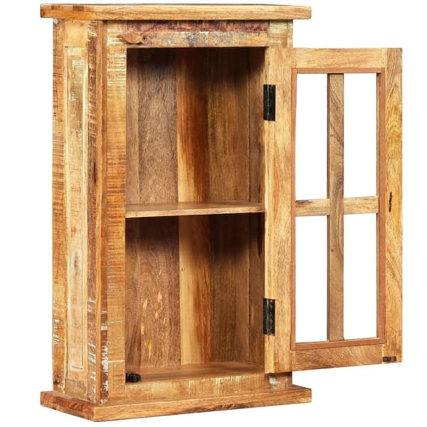 vidaXL vægskab 44x21x72 cm massivt genbrugstræ