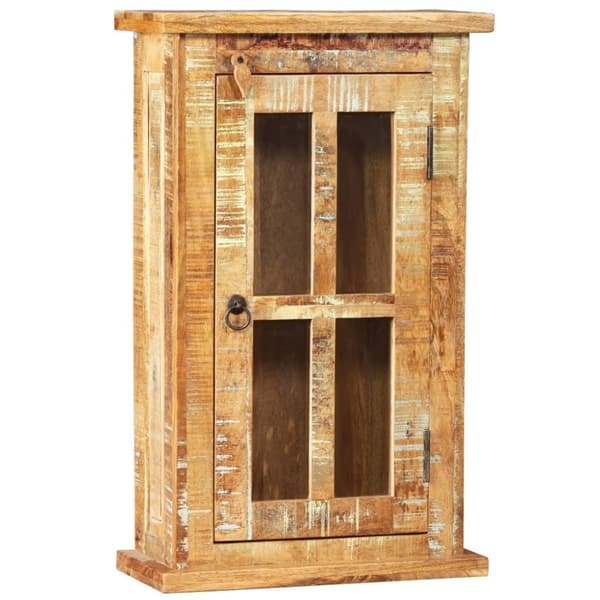 vidaXL vægskab 44x21x72 cm massivt genbrugstræ