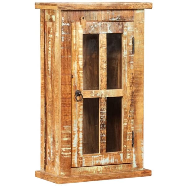 vidaXL vægskab 44x21x72 cm massivt genbrugstræ