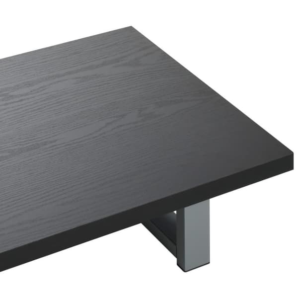 vidaXL Baderomsmøbler svart 60x40x16,3 cm