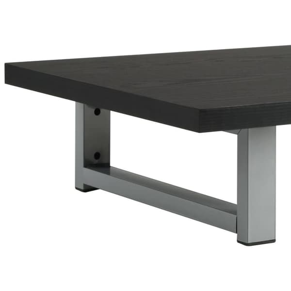 vidaXL Baderomsmøbler svart 60x40x16,3 cm