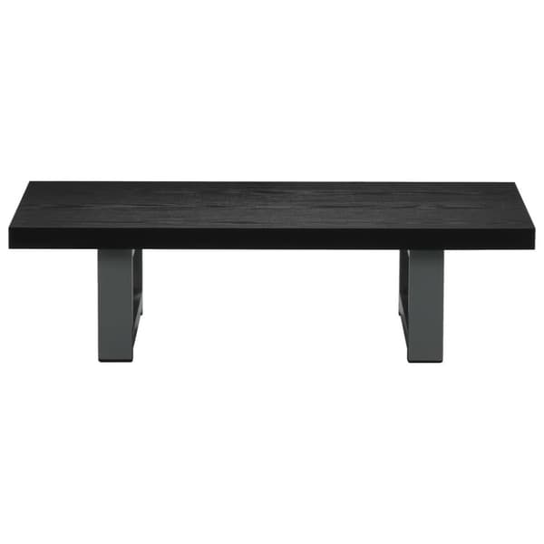 vidaXL Baderomsmøbler svart 60x40x16,3 cm
