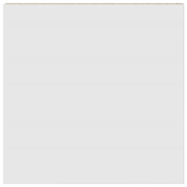 vidaXL badeværelsesskab 30x30x183,5 cm spånplade hvid højglans