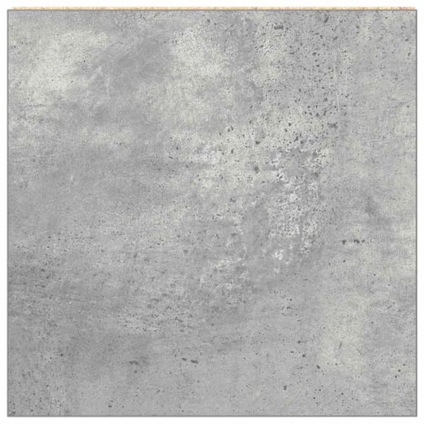 vidaXL Badrumsskåp betonggrå 30x30x183,5 cm spånskiva