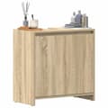 Miniatyrbillede 4 af 11: vidaXL badeværelsesskab 60x33x61 cm konstrueret træ sonoma-eg