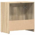 Miniatyrbillede 8 af 11: vidaXL badeværelsesskab 60x33x61 cm konstrueret træ sonoma-eg