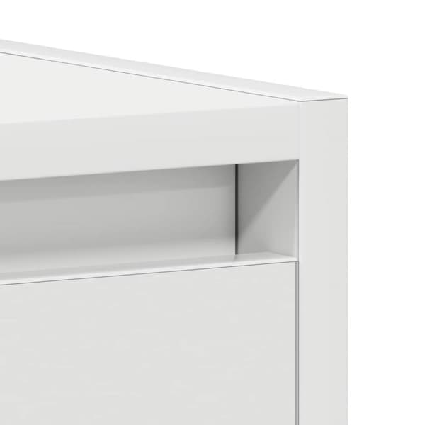 vidaXL badeværelsesskab 60x33x61 cm konstrueret træ hvid