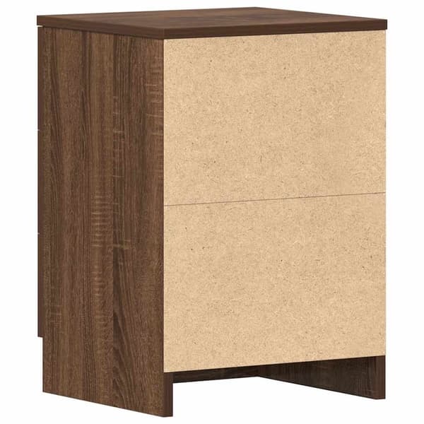 vidaXL badeværelsesskab 60x33x61 cm konstrueret træ sort