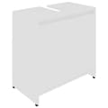 Miniatyrbilde 1 av 11: vidaXL Baderomsskap hvit 60x33x61 cm konstruert tre