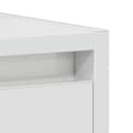 Miniatyrbillede 10 af 11: vidaXL badeværelsesskab 60x33x61 cm konstrueret træ hvid højglans