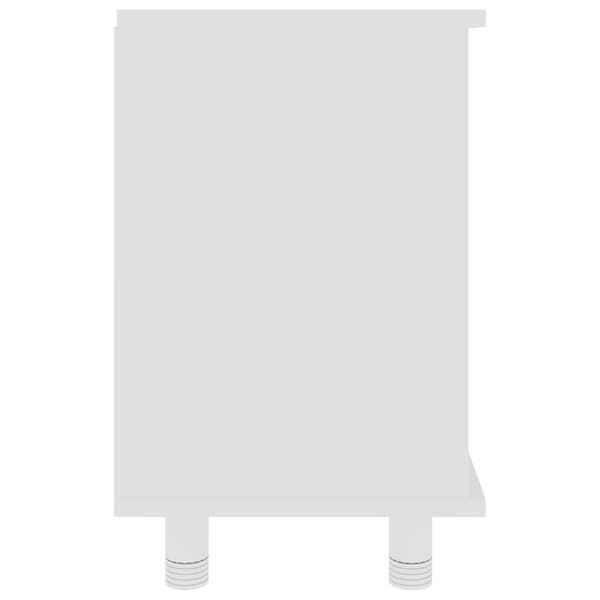 vidaXL Baderomsskap hvit 60x32x53,5 cm konstruert tre