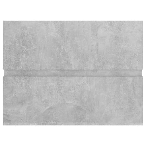 vidaXL Tvättställsskåp betonggrå 60x38,5x45 cm konstruerat trä