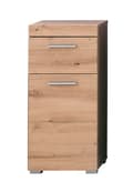 Miniatyrbild 1 av 5: AmandaMando badrumsskåp 1 dörr, 1 låda ekmönstrad.