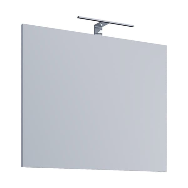 VCB2 badespeil speil 60 cm inkl. lys , hvit .