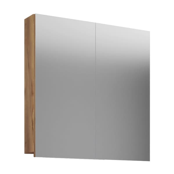 VCB1 speilskap baderom 60 cm, honning eik dekor.