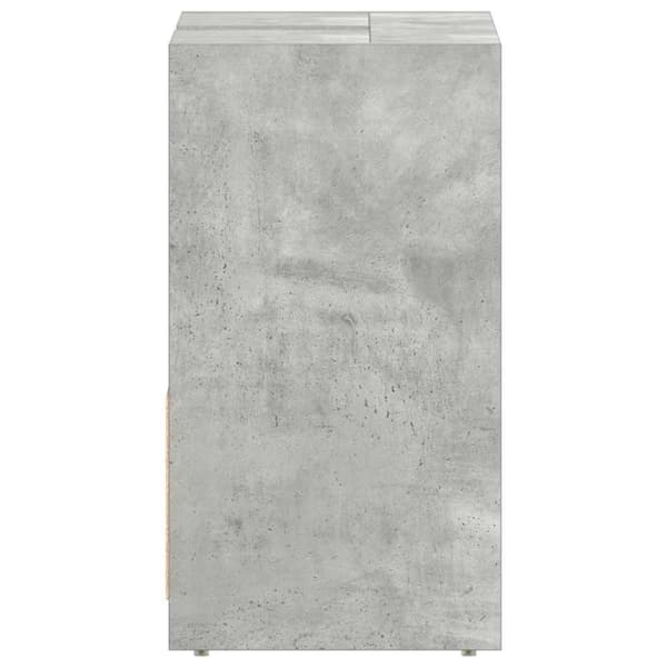 vidaXL Baderomsskap betonggrå 60x33x61 cm konstruert tre