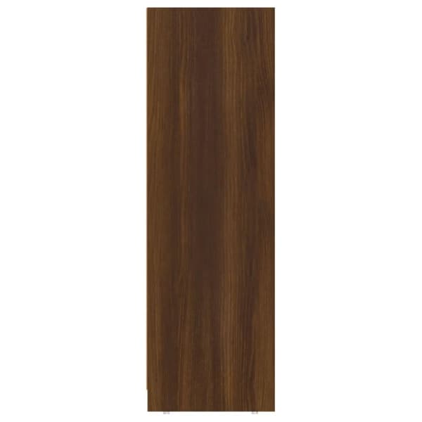 vidaXL Baderomsskap brun eik 30x30x95 cm konstruert tre