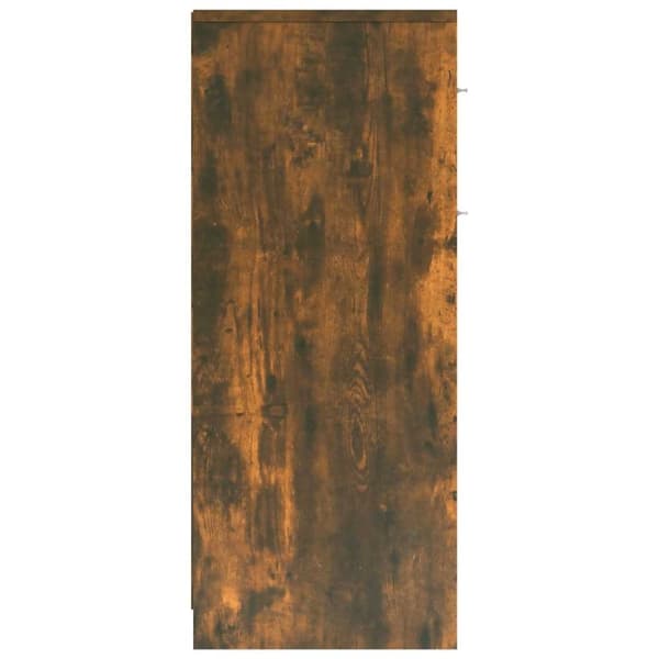 vidaXL Badrumsskåp rökfärgad ek 60x33x80 cm konstruerat trä