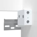 Miniatyrbilde 9 av 9: vidaXL Baderomsskap med speil hvit 41x38,5x48 cm