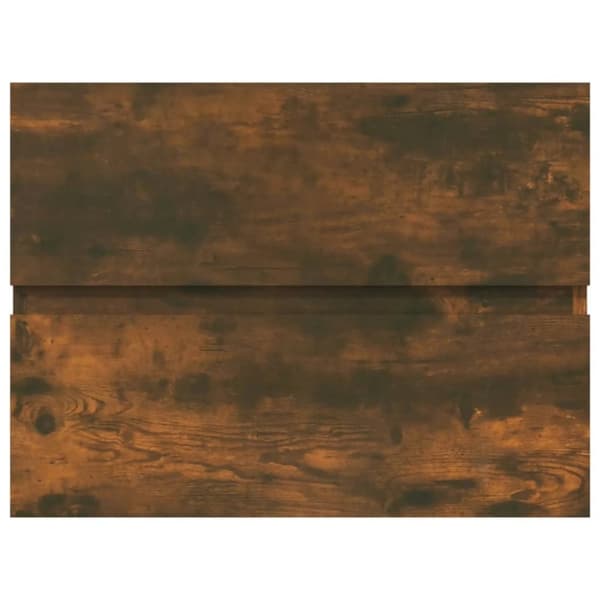 vidaXL Servantskap røkt eik 60x38,5x45 cm konstruert tre