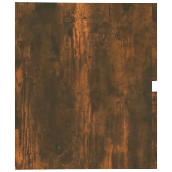 vidaXL Servantskap røkt eik 60x38,5x45 cm konstruert tre
