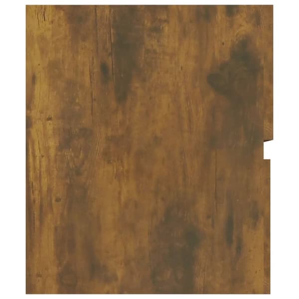 vidaXL Servantskap røkt eik 90x38,5x45 cm konstruert tre
