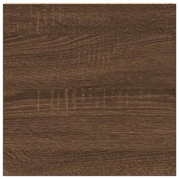 vidaXL Kylpyhuoneen kaappi ruskea tammi 30x30x183,5 cm tekninen puu