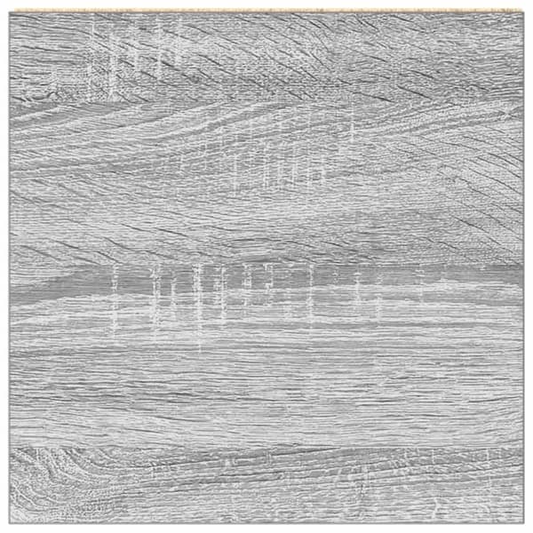 vidaXL Baderomsskap grå sonoma eik 30x30x183,5 cm konstruert tre