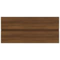 Pikkukuva 3 / 9: vidaXL Allaskaappi ruskea tammi 100x38,5x45 cm tekninen puu