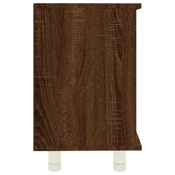 vidaXL Badrumsskåp brun ek 60x32x53,5 cm konstruerat trä