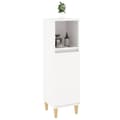 Miniatyrbilde 5 av 11: vidaXL Baderomsskap hvit 30x30x100 cm konstruert tre