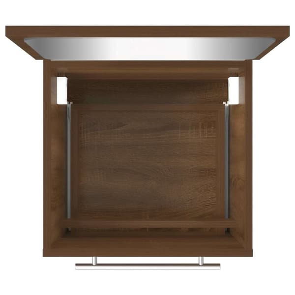 vidaXL badeværelsesskab 65x33x60 cm konstrueret træ betongrå