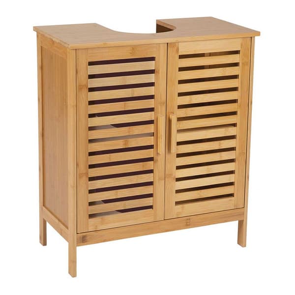 Andrea House Bambus Under-vask Kabinet 60x30x62 Cm