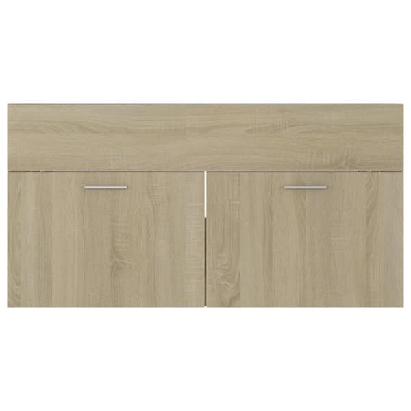 Allaskaappi Sonoma-tammi 90x38,5x46 cm lastulevy