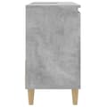 Pikkukuva 8 / 10: Kylpyhuoneen kaappi betoninharmaa 65x33x60 cm tekninen puu
