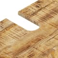 Pikkukuva 8 / 10: Pesuallaskaappi 62x33x58 cm täysi mangopuu ja tekninen puu