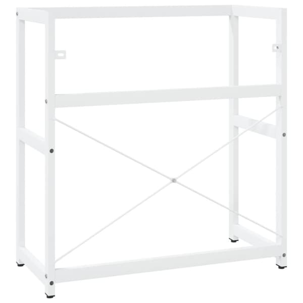 badeværelsesmøbel til håndvask 79x38x83 cm jern hvid