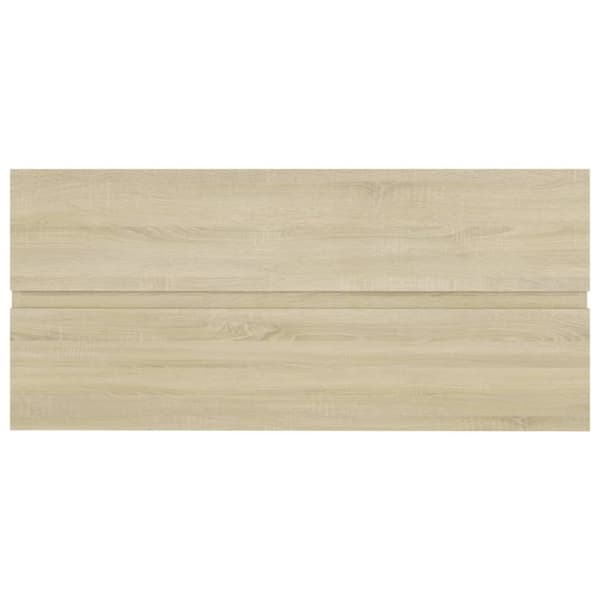Tvättställsskåp sonoma-ek 100x38,5x45 cm konstruerat trä