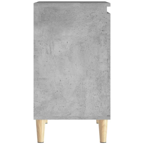 underskab til håndvask 58x33x60 cm konstrueret træ betongrå