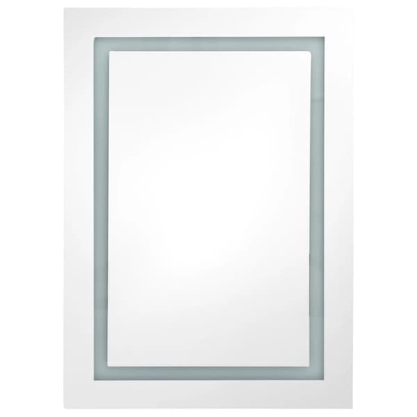 LED kylpyhuoneen peilikaappi tammi 50x13x70 cm