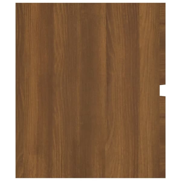 vidaXL Handfatsskåp brun ek 100x38,5x45 cm konstruerat trä -  Badrumsinredningspaket