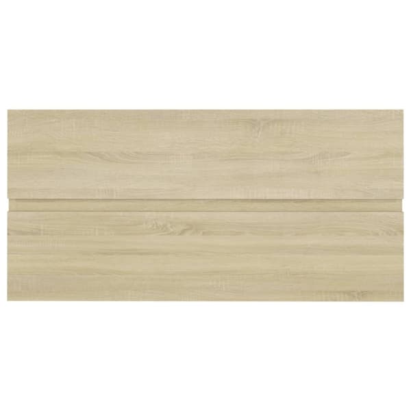 vidaXL Allaskaappi Sonoma-tammi 90x38,5x45 cm tekninen puu -  Kylpyhuoneen kalusteet