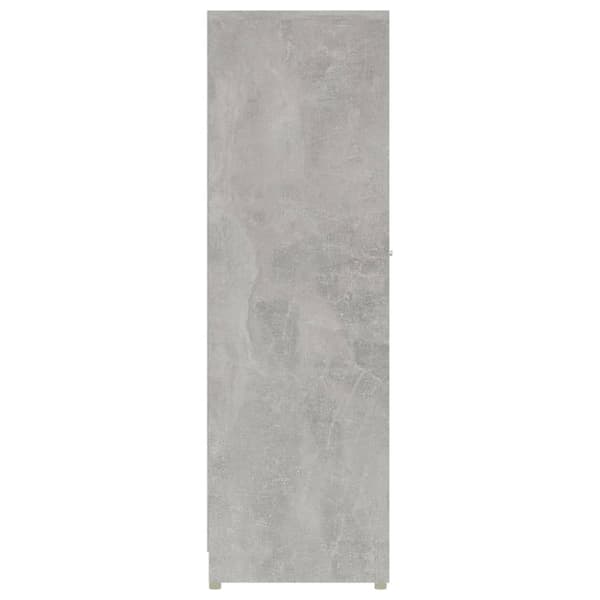 vidaXL Badrumsskåp betonggrå 30x30x95 cm konstruerat trä -  Badrumsinredningspaket