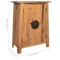 Pikkukuva 10 / 11: Kylpyhuoneen kalusteet - Living Kylpyhuoneen kaappi täysi mänty 59x32x80 cm
