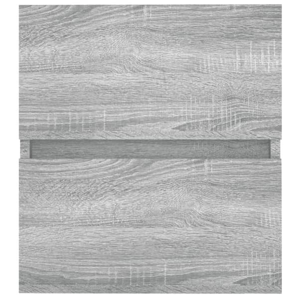 Møbelsæt til badeværelse - Living underskab 41x38,5x45 cm konstrueret træ grå sonoma-eg