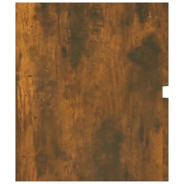 Møbelsæt til badeværelse - Living badeværelsesskab 100x38,5x45 cm konstrueret træ røget egetræ