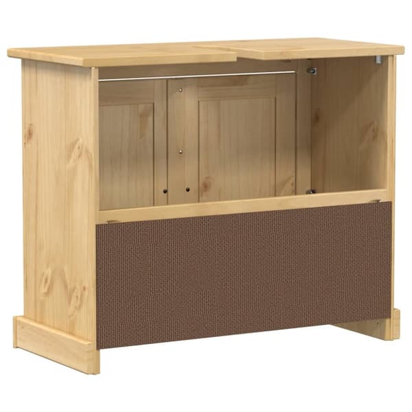 underskab til vask Corona 73x33x60 cm massivt fyrretræ