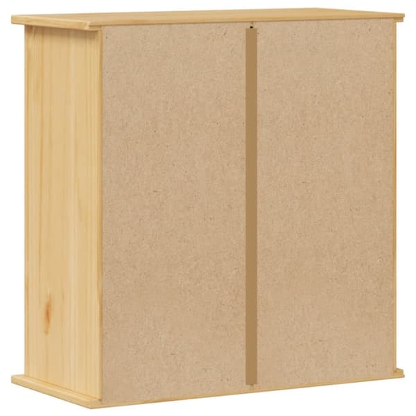 vidaXL Baderomsskap Corona 70x33x71,5 cm heltre furu